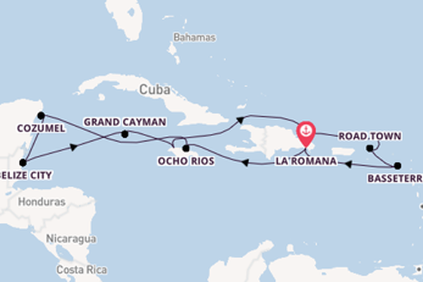 De pracht van het indrukwekkende Cozumel