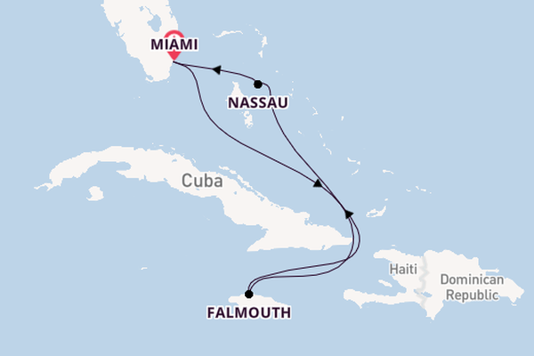 Caribbean from Miami, Florida with the Freedom of the Seas