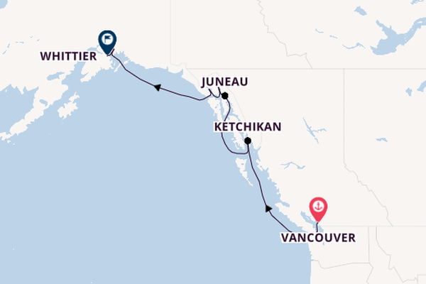 Alaska & West Canada from Vancouver, Canada with the Nieuw Amsterdam