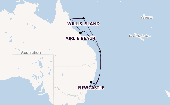 Australien ab Sydney auf der Celebrity Edge