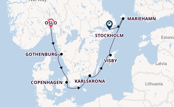 Norway from Oslo, Norway with the Viking Vela