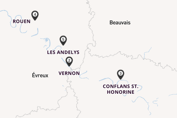 Seine ab Paris, Frankreich auf der VIVA BEYOND