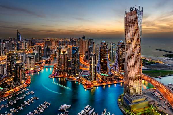 Geniet van een 18-daagse cruise naar Dubai