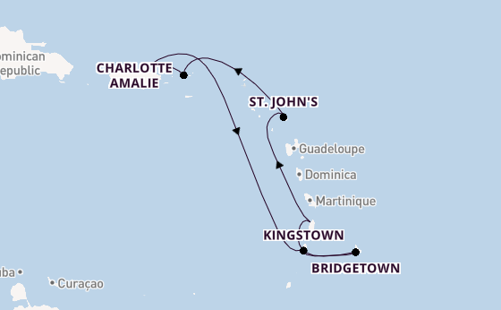 Caribbean from San Juan, Puerto Rico with the Celebrity Summit