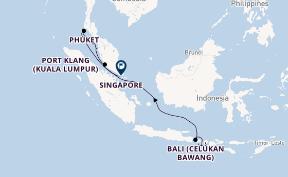 From Bali to Singapore: An Exotic Passage