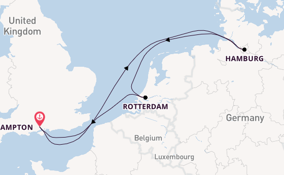 British Isles from Australia with the Freedom of the Seas