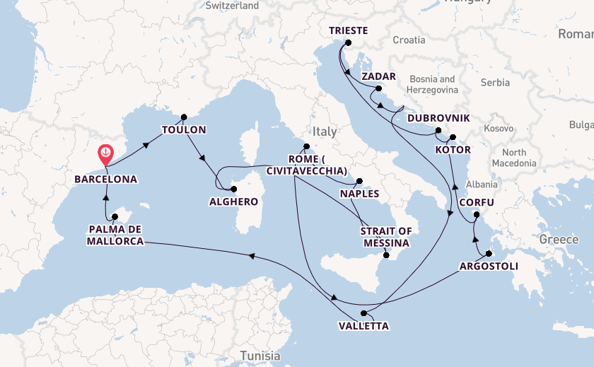 Cruise Waypoints