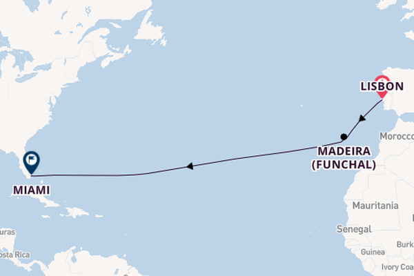 Transatlantic from Lisbon, Portugal with the Seabourn Quest