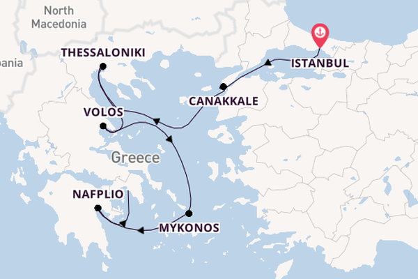  Luxury More Inclusive Grecian Discovery With Istanbul Stay