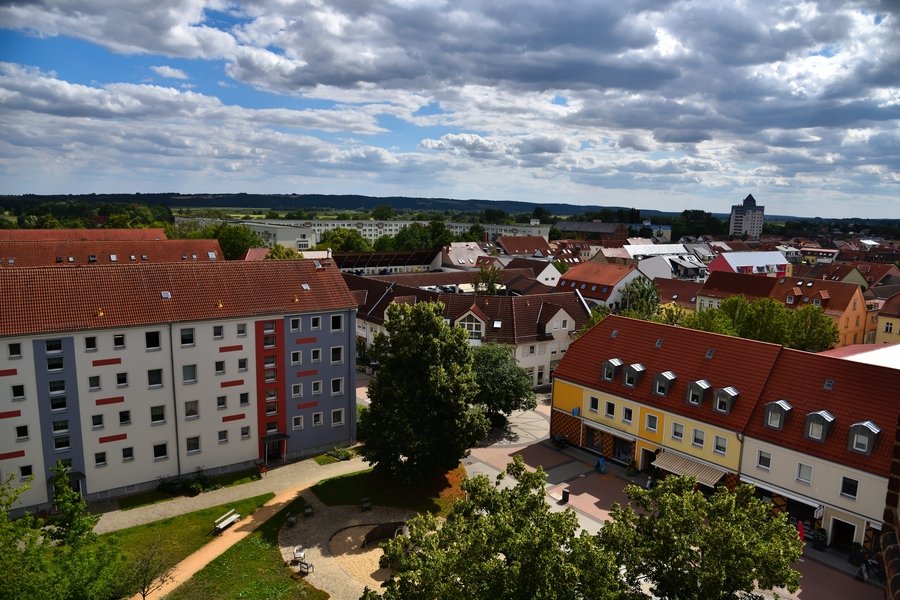 Elbe ab Stralsund, Deutschland auf der VIVA RUBY