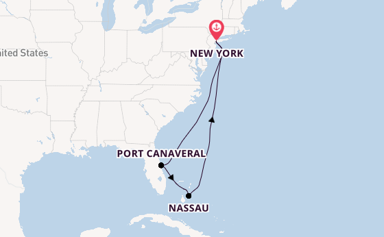 East Coast USA from United Kingdom with the Norwegian Bliss 