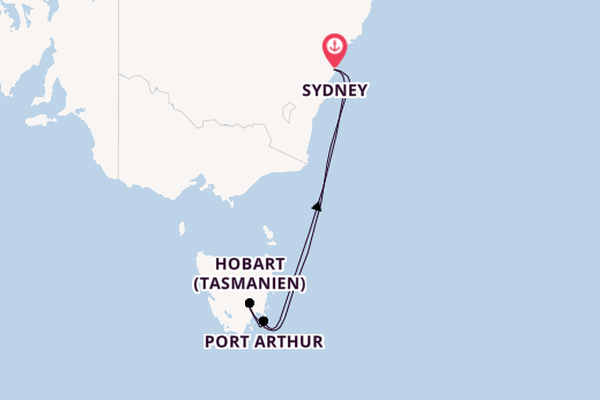 Australien ab Sydney, Australien auf der Carnival Splendor