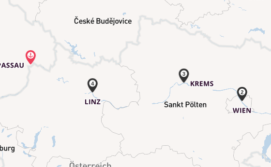 Donau ab Passau auf der MAXIMA