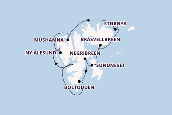 Norwegen ab Longyearbyen, Norwegen auf der MS Fram