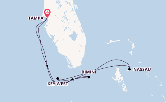 Caribbean vanaf Tampa, Verenigde Staten met de Celebrity Constellation