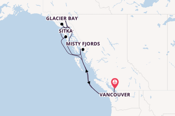In 11 Tagen nach Vancouver über Glacier Bay