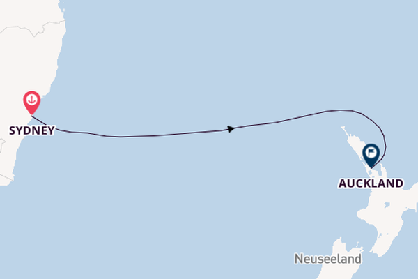 Australien und Neuseeland ab Sydney auf der Carnival Adventure