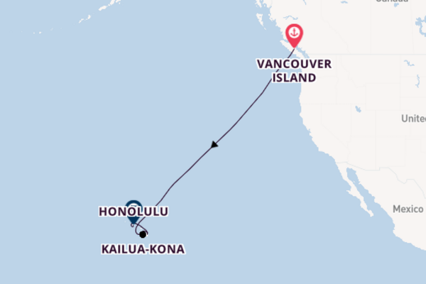 Bewonder Vancouver Island, Kailua-Kona en Honolulu