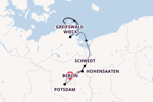 Oder ab Berlin, Deutschland auf der MS SWISS RUBY