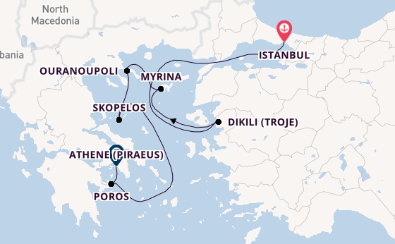 Star Flyer - Onder zeil van Istanbul naar Athene