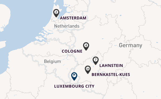 Rhine from Amsterdam, Netherlands with the AmaPrima