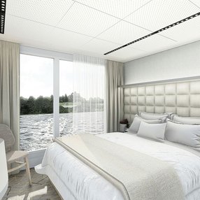 Kommen Sie an Bord der undefined und entdecken Sie eine der 7 Kabinenkategorien auf insgesamt 4 Decks die für 152 Passagiere Platz bieten. Wählen Sie Ihre Traumkabine und fühlen Sie sich auf Ihrer Kreuzfahrt an Bord der undefined wie Zuhause!