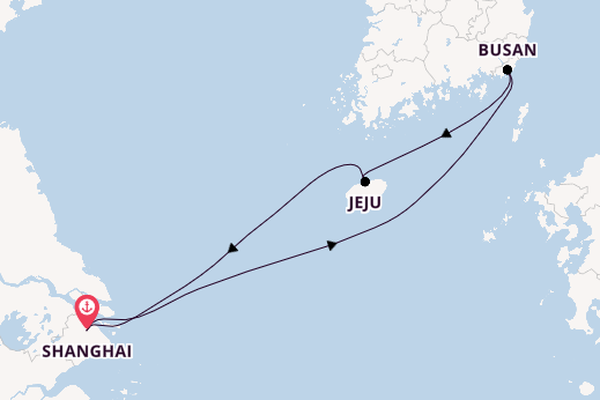 China from Shanghai, China with the Spectrum of the Seas