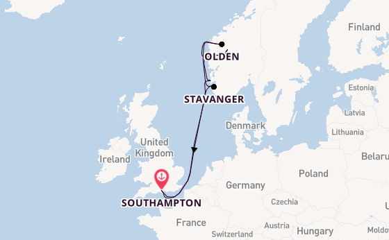 Norway from Australia with the Freedom of the Seas