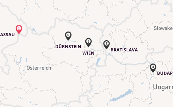 Donau ab Passau auf der MS COMPASS EMPRESS