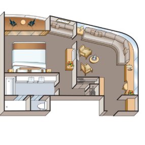 Come aboard the undefined and discover one of 4 cabin categories on a total of 5 decks that can accommodate 82 passengers. Choose your dream cabin and feel at home on board the undefined!