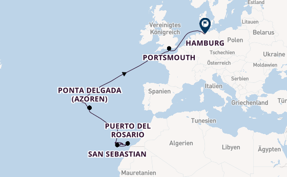 Kanarische Inseln ab Las Palmas, Gran Canaria auf AIDAsol