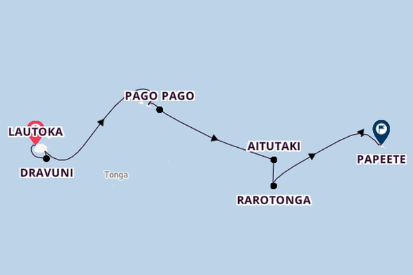 Polynesia from Lautoka, Fiji with the Norwegian Spirit 