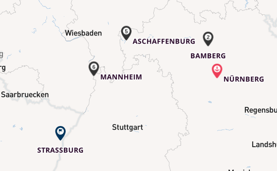 Main ab Nürnberg, Deutschland auf der VIVA MOMENTS