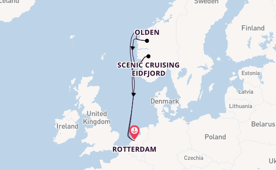 Norway from United Kingdom with the Rotterdam