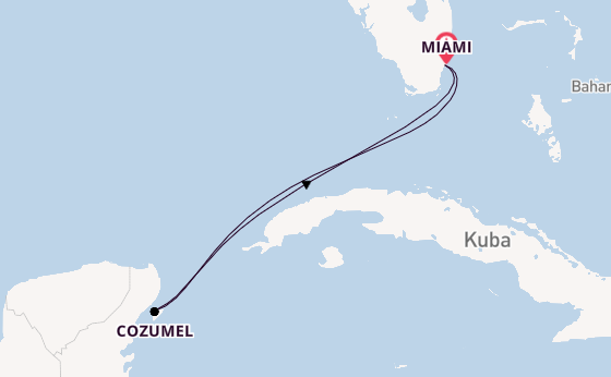 Westliche Karibik ab Miami auf der Rhapsody of the Seas