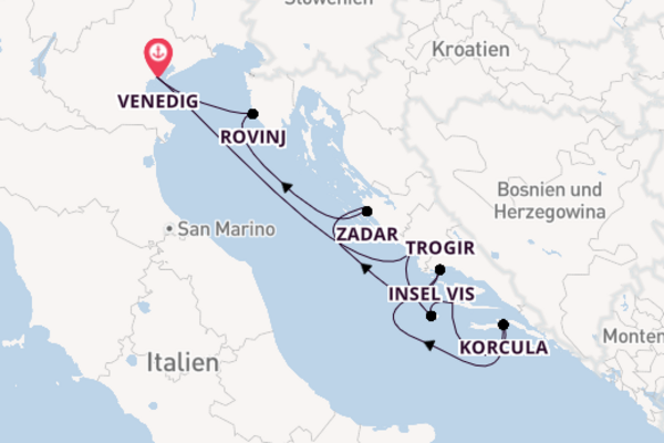 9 Tage Mittelmeer Kreuzfahrt
