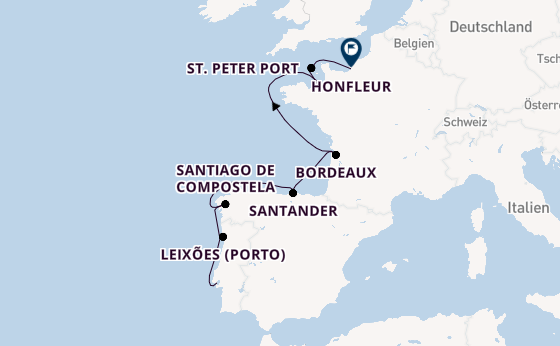 Portugal ab Lissabon, Portugal auf der Le Lyrial