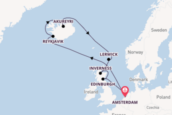 13daagse cruise met de Jewel of the Seas® vanuit Amsterdam