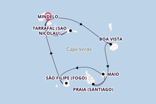 Cruise met Ponant naar Tarrafal (Sao Nicolau)