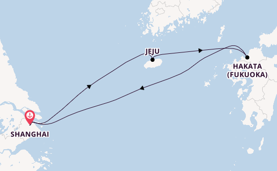 China from Shanghai, China with the Spectrum of the Seas