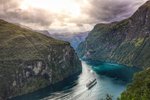 Scenic cruising Hardangerfjord