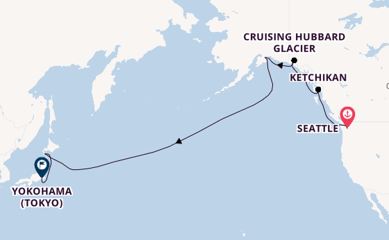 Transpacific from United Kingdom with the Norwegian Jade