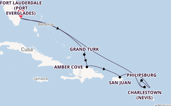 Enchanted Caribbean Christmas Escape & Miami Beach Stay