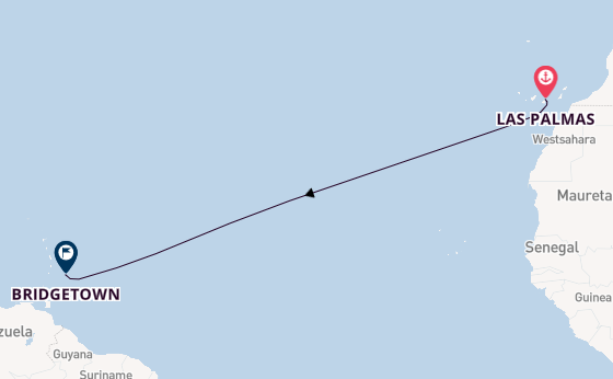 Kanarische Inseln ab Las Palmas, Gran Canaria auf der SEA CLOUD II
