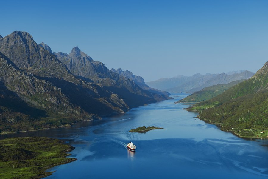 Norwegen ab Bergen, Norwegen auf der MS Kong Harald