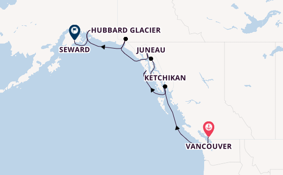 Alaska & West Canada from Vancouver, Canada with the Viking Orion