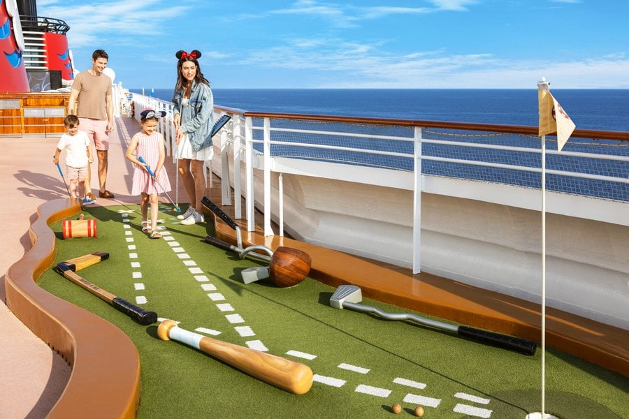 England ab Southampton, Großbritannien auf der Disney Dream