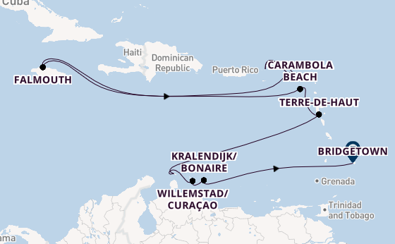 Caribbean from Philipsburg, St. Maarten, Netherlands Antilles with the Seabourn Ovation 
