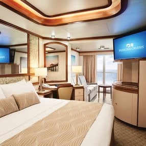 Come aboard the undefined and discover one of 116 cabin categories on a total of 12 decks that can accommodate 2000 passengers. Choose your dream cabin and feel at home on board the undefined!