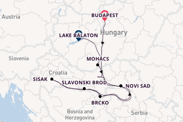 11 day voyage to Lake Balaton from Budapest